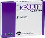 Requip 1mg 21 tabs, Ropinirole